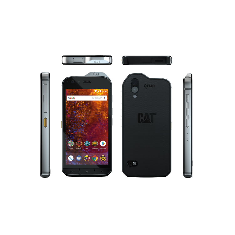 Refurbished CAT S61 Black 5.2" 64GB 4G IP68 Dual SIM Unlocked & SIM Free Smartphone