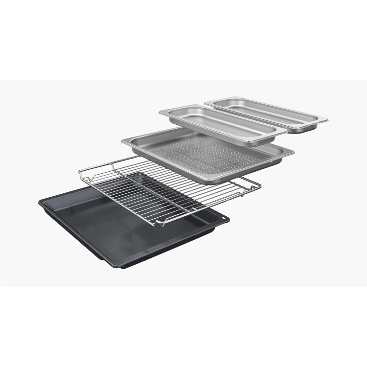 Siemens iQ700 CS736G1B1 Compact Oven with Steam Function - Black
