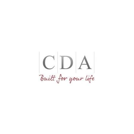 CDA CSB92CSS Curved Metal Splashback 900W X 750H - Stainless Steel