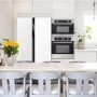 Montpellier CSBYS500BW 510 Litre American Style Fridge Freezer Frost Free 2 Door 89.5cm Wide - White