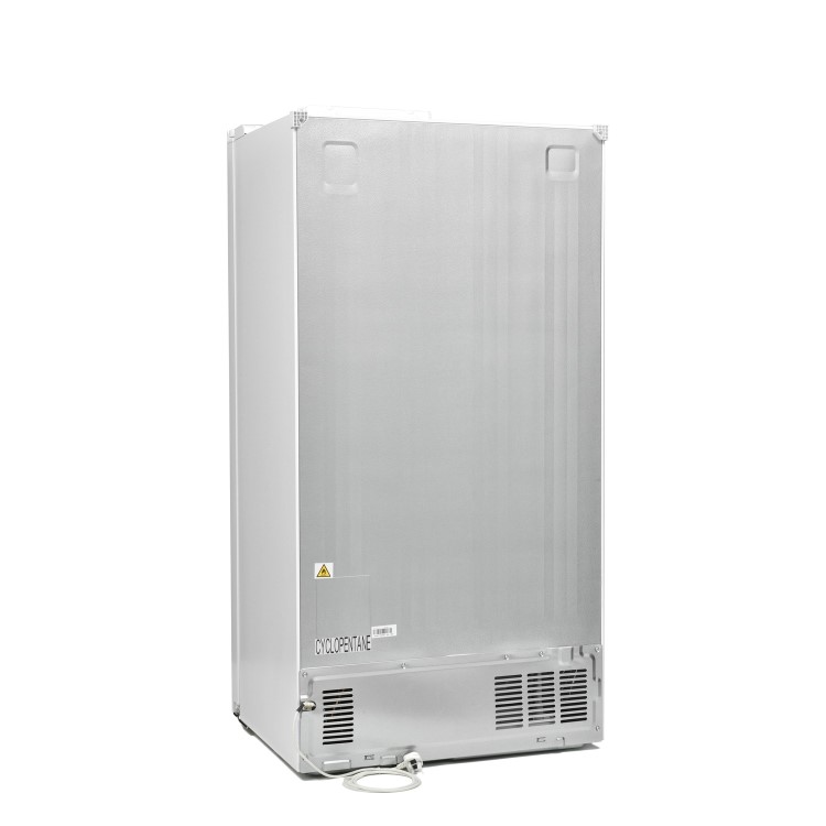 Montpellier CSBYS500BW 510 Litre American Style Fridge Freezer Frost Free 2 Door 89.5cm Wide - White