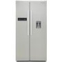 Refurbished Montpellier CSBYS600DS 510 Litre American Style Fridge Freezer Silver