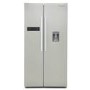 Refurbished Montpellier CSBYS600DS 510 Litre American Style Fridge Freezer Silver