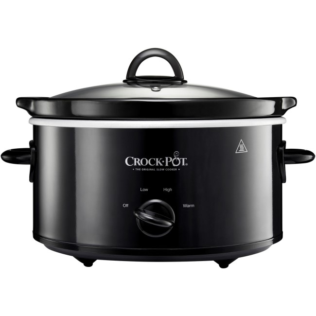 Crockpot CSC078 3.7L Slow Cooker - Black