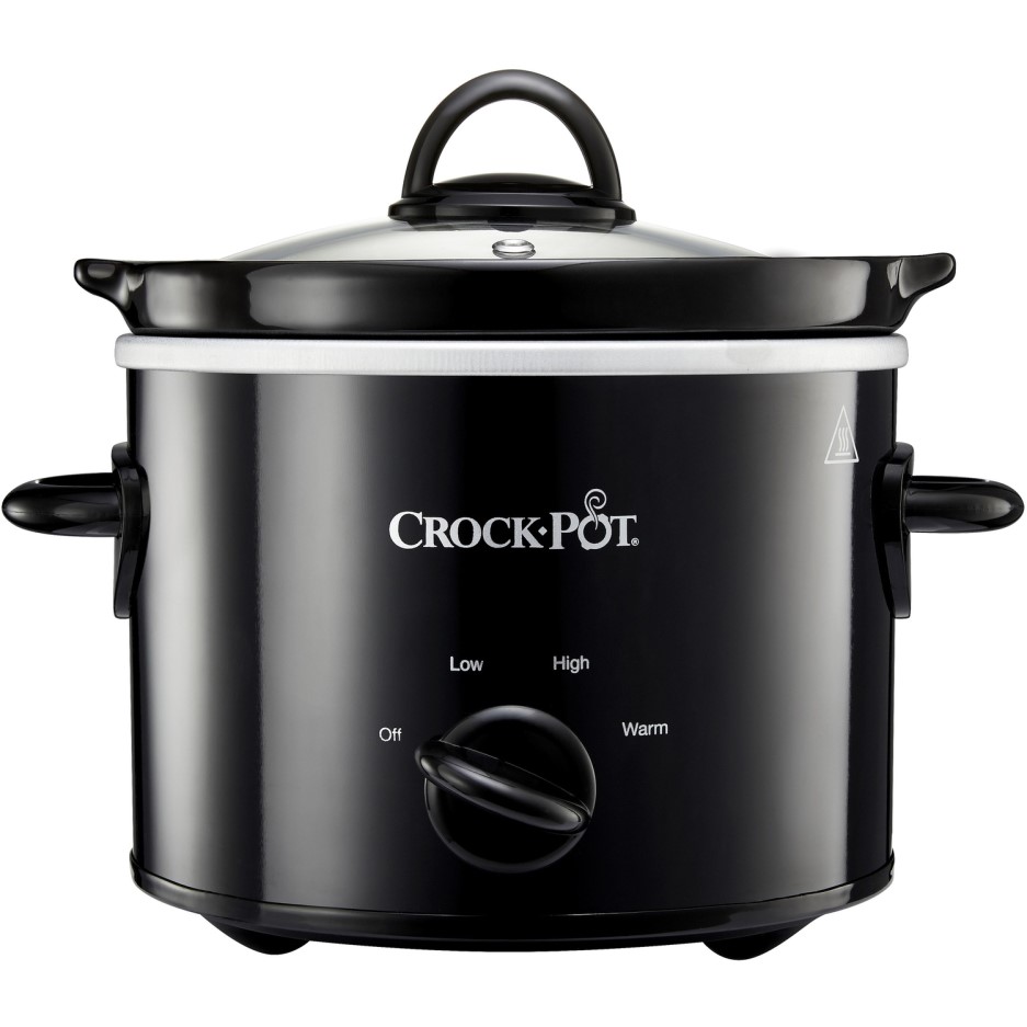 Crockpot CSC080 1.8L Slow Cooker Black BuyItDirect.ie