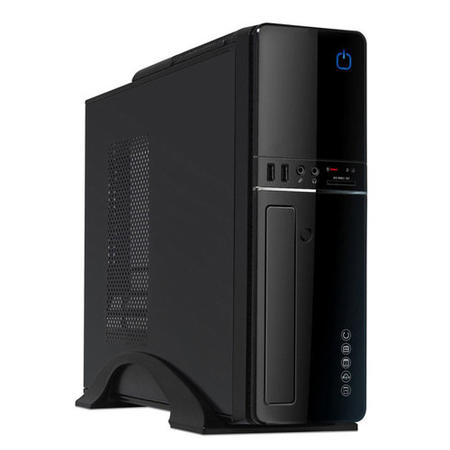 CiT S012B Slim micro-ATX Computer Case with 300W Power Supply