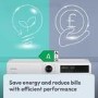 Candy Smart Inverter 9kg 1400rpm Integrated Washing Machine - White - A Rated