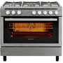 Nordmende CSG91IX 90cm Dual Fuel Range Cooker Stainless Steel