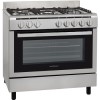 NordMende CSG92IX 90cm Single Oven Dual Fuel Range Cooker  - Stainless Steel