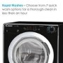 Refurbished Candy Smart Pro CSO14103TWCBE-80 Freestanding 10KG 1400 Spin Washing Machine Black