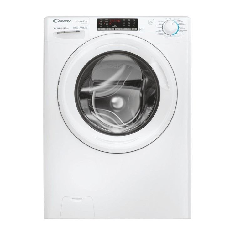 Candy Smart Pro 8kg 1600rpm Washing Machine - White
