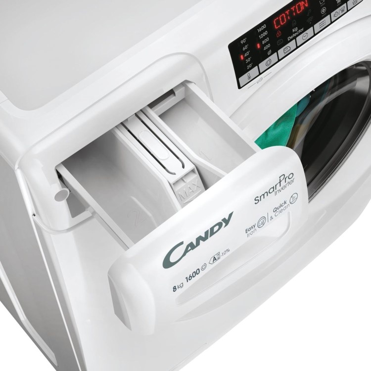 Candy Smart Pro 8kg 1600rpm Washing Machine - White