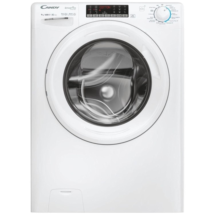 Refurbished Candy Smart Pro CSO696TWM6-80 Freestanding 9KG 1600 Spin Washing Machine White