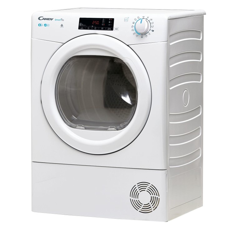 Refurbished Candy Smart Pro CSOEC8TG-80 Freestanding Condenser 8KG Tumble Dryer White