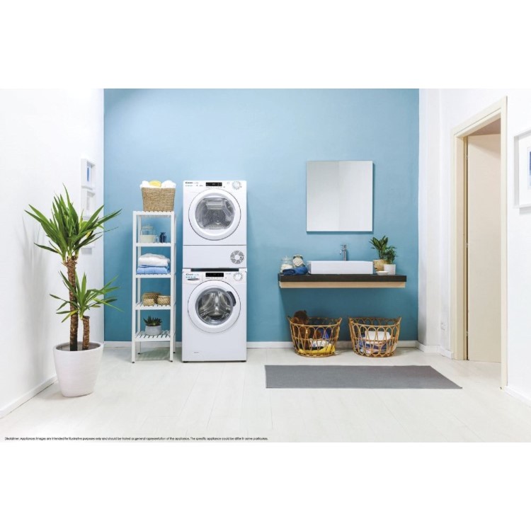 Refurbished Candy Smart Pro CSOEC9TG-80 Freestanding Condenser 9KG Tumble Dryer White