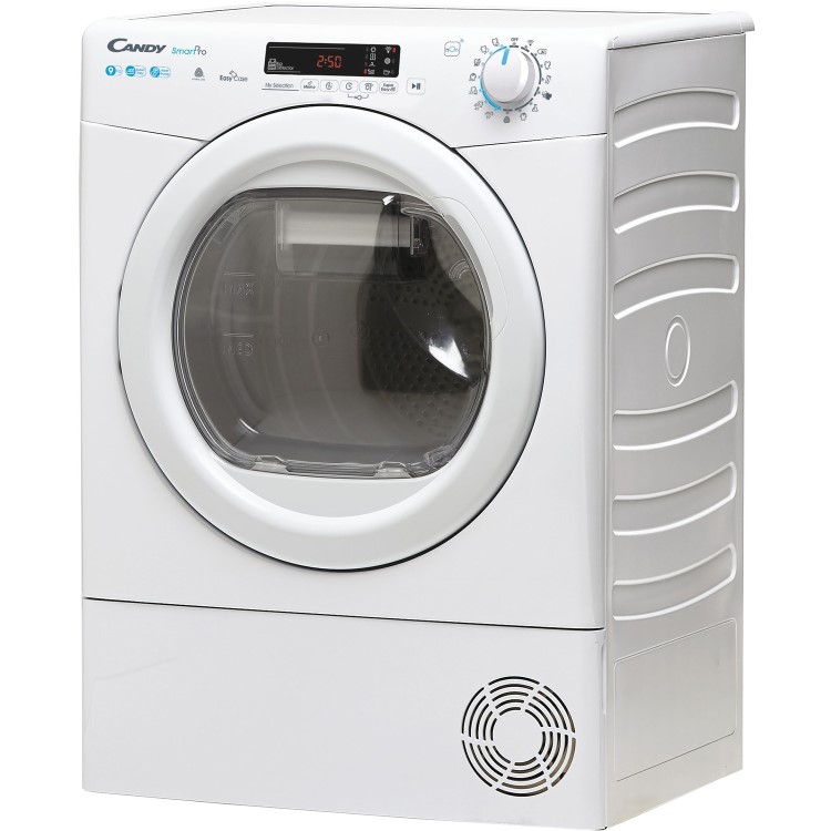 Refurbished Candy Smart Pro CSOEH9A2DE-80 Freestanding Heat Pump 9KG Tumble Dryer White