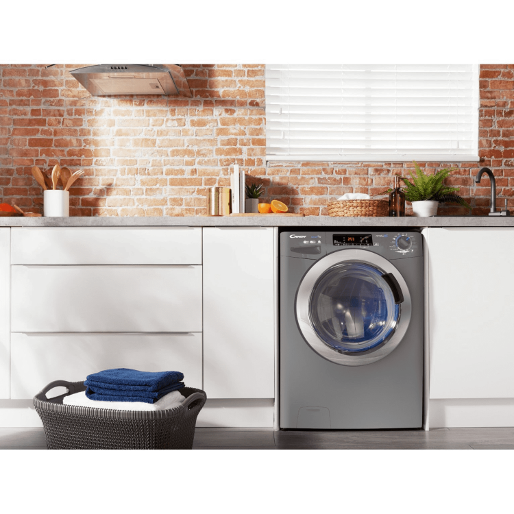 Candy 8kg Wash 5kg Dry 1200rpm Smart Pro Freestanding Washer Dryer - Graphite