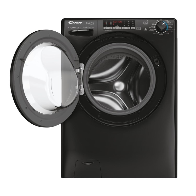 Candy Smart Pro Inverter 9kg Wash 6kg Dry 1400rpm Washer Dryer - Black