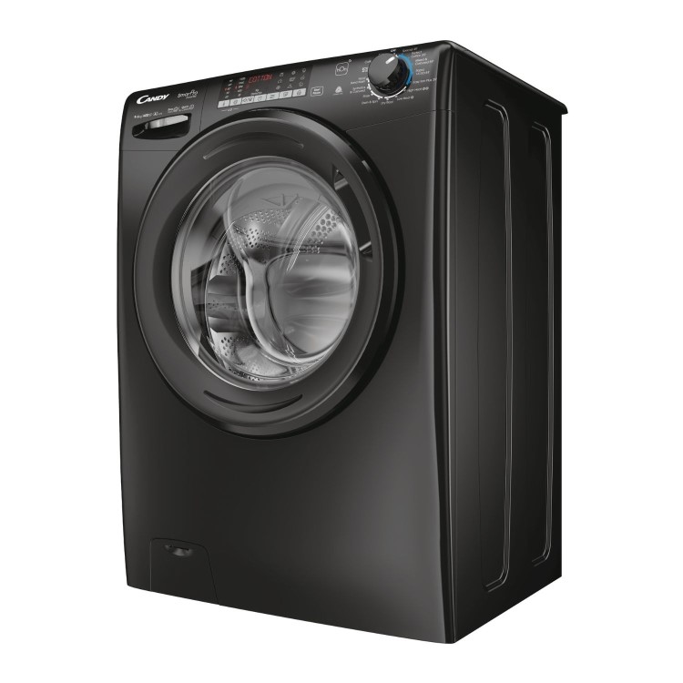 Candy Smart Pro Inverter 9kg Wash 6kg Dry 1400rpm Washer Dryer - Black