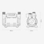 GRADE A1 - Salamander CT Force 2 Bar Positive Head Regenerative Twin Shower Pump