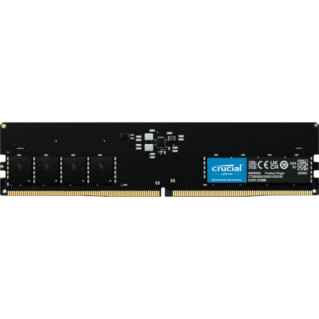 Crucial 16GB (1x16GB) DIMM 4800MHz DDR5 Desktop Memory