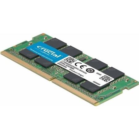 Crucial 32Gb DDR4 2666Mhz Non-ECC SO-DIMM 2 x 16 Laptop Memory Kit