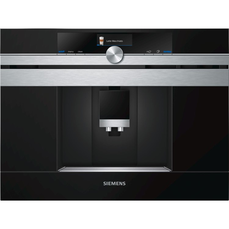 Siemens CT636LES6 iQ700 Wifi Bean to Cup Built-In Coffee Machine - Stainless Steel
