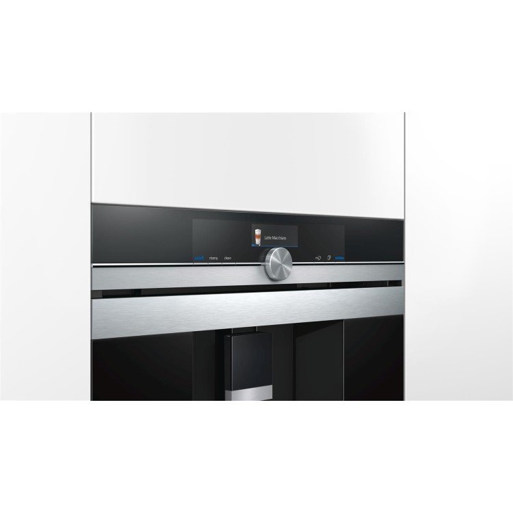 Siemens CT636LES6 iQ700 Wifi Bean to Cup Built-In Coffee Machine - Stainless Steel