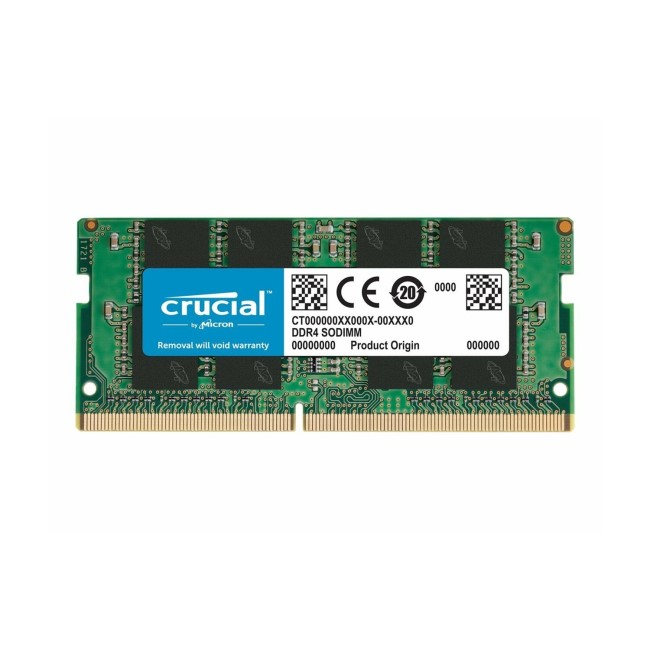 Crucial 8GB 1x8GB SO-DIMM 3200 MHz DDR4 Laptop Memory