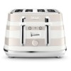 Delonghi Avvolta Four Slice Toaster - White &amp; Cream