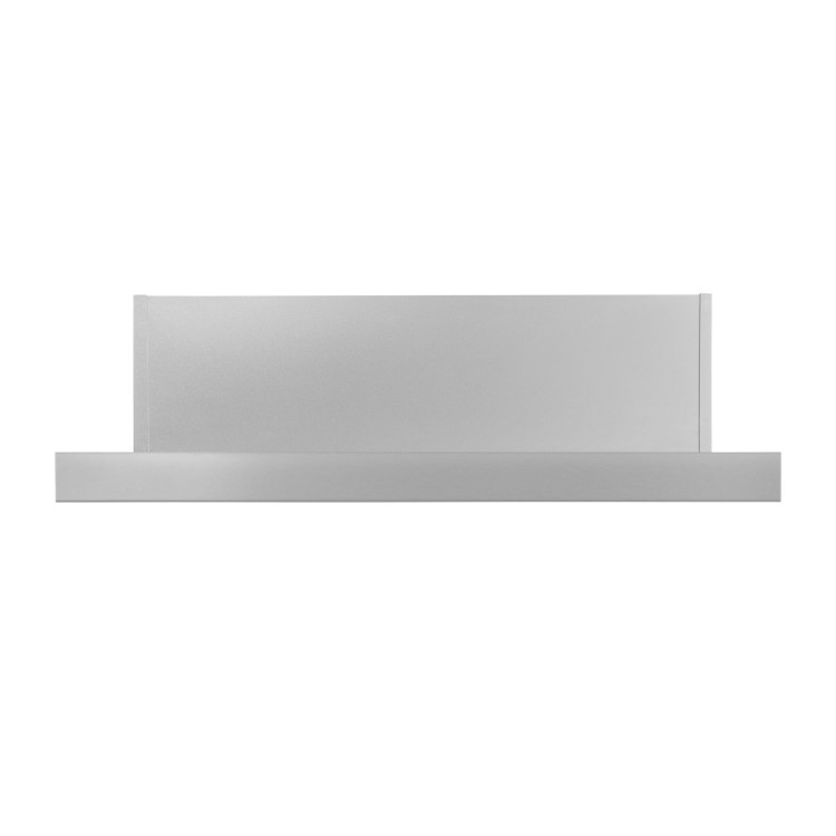 CDA 60cm Telescopic Canopy Cooker Hood - Silver