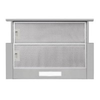 CDA 90cm Telescopic Canopy Cooker Hood - Silver CDA 90cm Telescopic Canopy Cooker Hood - Silver