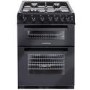 NordMende 60cm Double Cavity LPG Cooker - Black