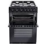 NordMende 60cm Double Cavity LPG Cooker - Black