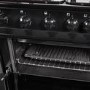 NordMende 60cm Double Cavity LPG Cooker - Black