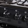 NordMende 60cm Double Cavity LPG Cooker - Black