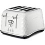 Delonghi CTJ4003.W Brillante Four Slice Toaster - White