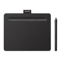 Refurbished Wacom Intuos Small 7'' Graphics Tablet With Pen - Black