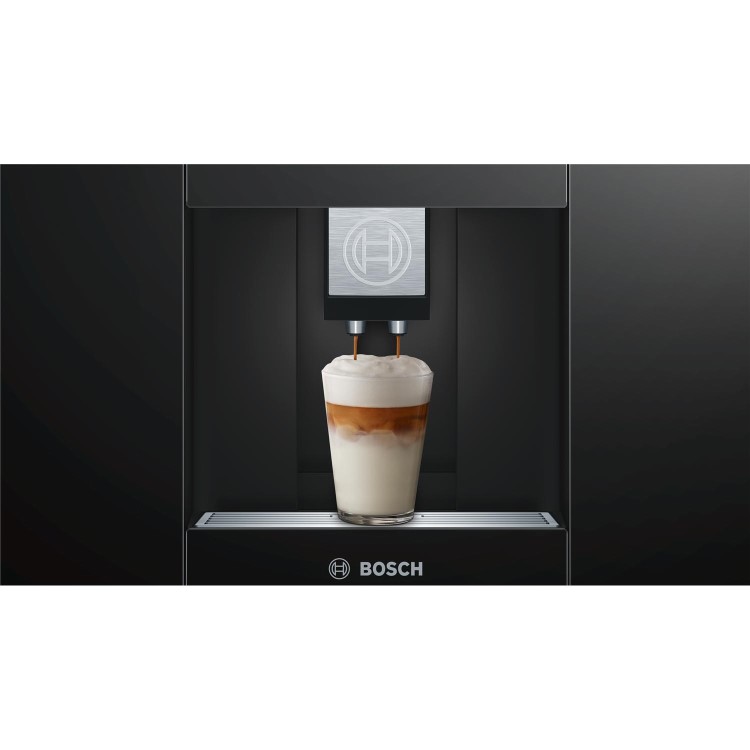 Bosch Series 8 Automatic Built-In Bean to Cup Coffee Machine - Stainless Steel