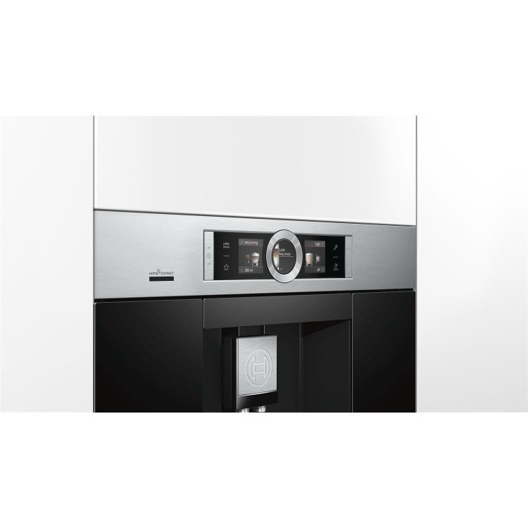 Bosch Series 8 Automatic Built-In Bean to Cup Coffee Machine - Stainless Steel
