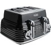 Delonghi CTZ4003BK Scultura 4-slice Toaster - Black
