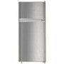 Refurbished Liebherr CTel2131 Freestanding 196 Litre 80/20 Fridge Freezer With VarioSpace Stainless Steel Look