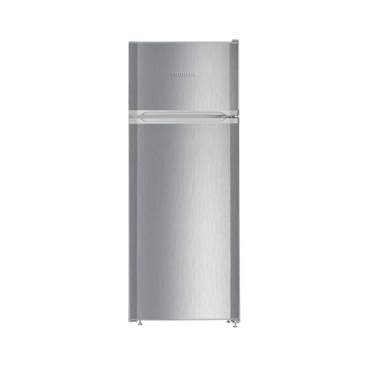 Refurbished Liebherr CTel2531 Freestanding 233 Litre 80/20 Fridge Freezer Stainless Steel