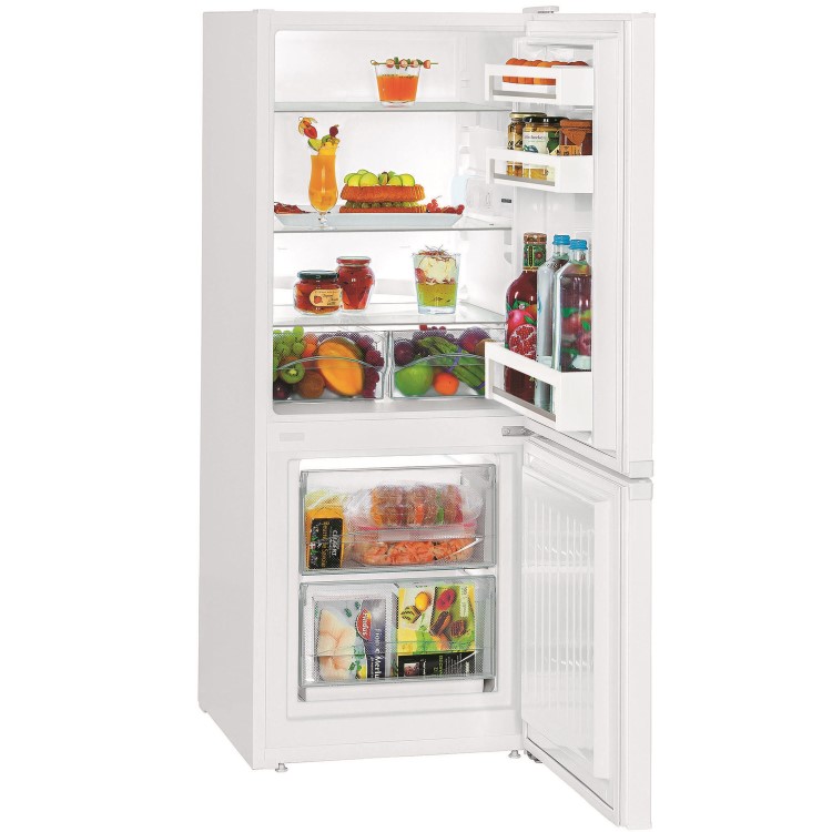 Refurbished Liebherr CU2331 Freestanding 209 Litre 60/40 Fridge Freezer With VarioSpace White