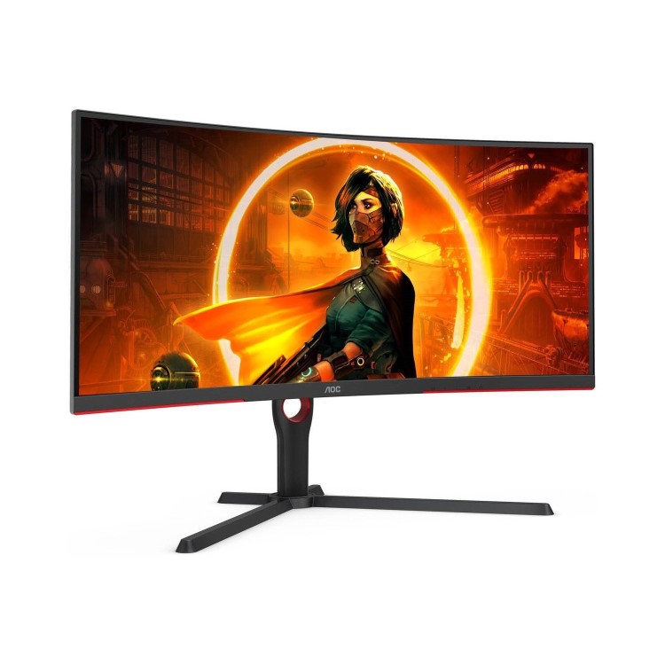AOC CU34G3S/BK  34" WQHD 165Hz Curved Gaming Monitor