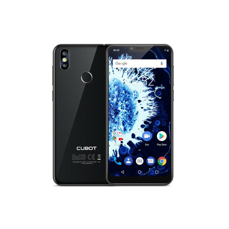 Cubot P20 Black 6.18" 64GB 4G Dual SIM Unlocked & SIM Free