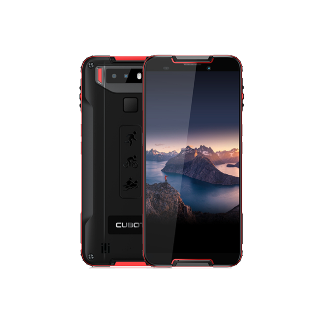 GRADE A1 - Cubot Quest Red/Black 5.5" 64GB 4G Hybrid SIM Unlocked & SIM Free