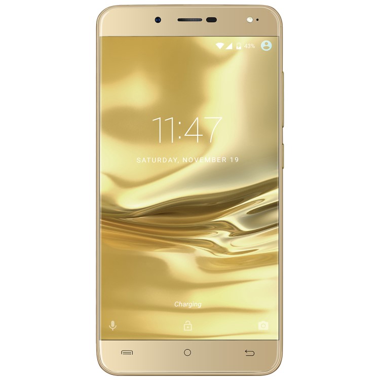 GRADE A1 - Cubot Rainbow 2 Gold 5" 16GB 3G Unlocked & SIM Free