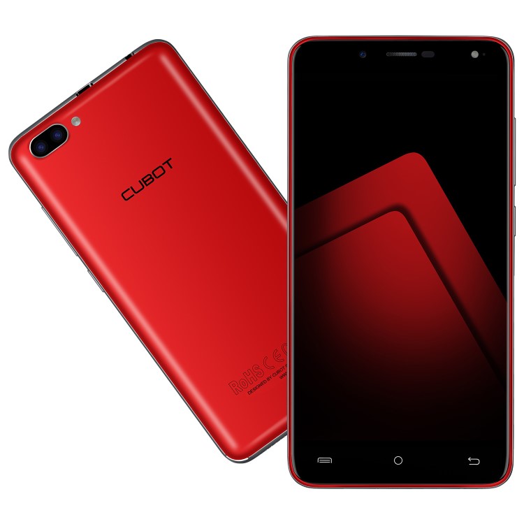 GRADE A2 - Cubot Rainbow 2 Red 5" 16GB 3G Unlocked & SIM Free