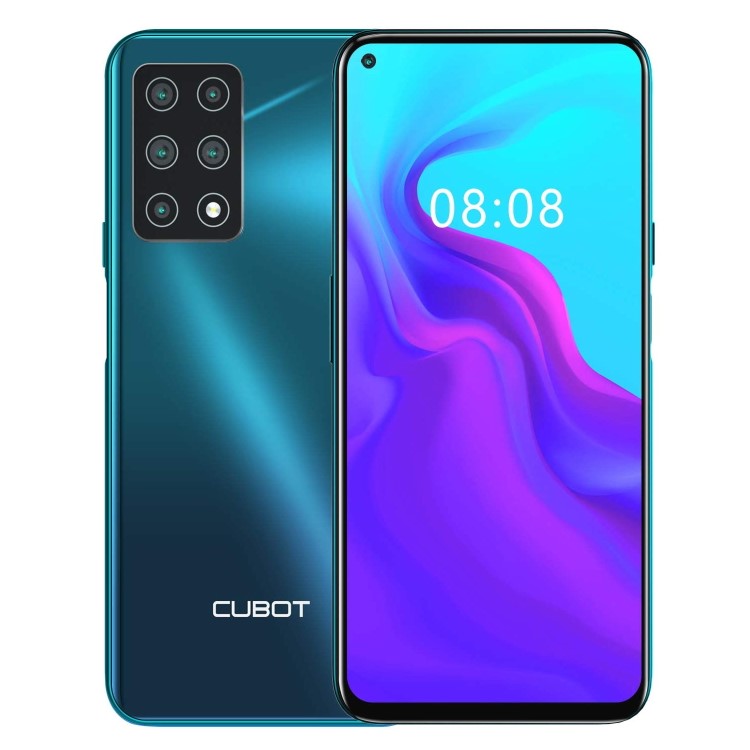 Cubot X30 Gradient Green 6.4" 256GB 8GB 4G Dual SIM Unlocked & SIM Free Smartphone